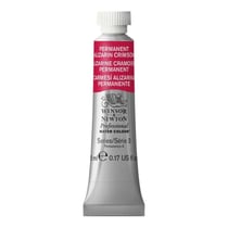 Tube de 5 ml - Peinture aquarelle Winsor & Newton - Alizarine cramoisie permanent n°466 - Extra fine - Transparent