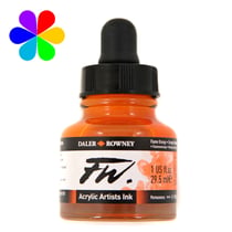 Encre Artists FW 29.5ml Flame Orange