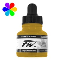 Encre Artists FW 29.5ml Yellow Ochre