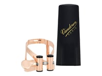 Vandoren M|O - Ligature pour saxophone soprano - rose doré