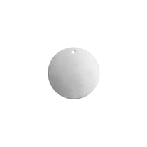 Lot de 20 pendentifs Impress Art - Ronds - Aluminium - 1,27 cm