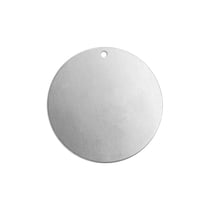 Lot de 11 pendentifs Impress Art - Rond - Aluminium - 2,54 cm