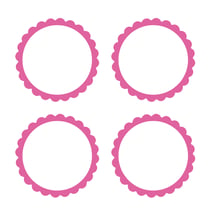 ETIQUETTES FUSHIA