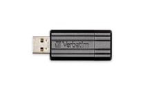CLE USB 2.0 64GO PINSTRIPE NOIR
