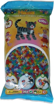 Sachet de perles Midi - Hama - 6000 perles