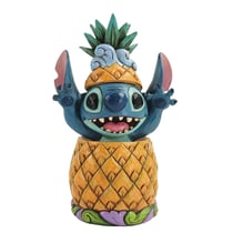 Figurine Enesco Disney Traditions - Lilo et Stitch - Stitch ananas