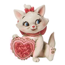 Figurine Enesco Disney Traditions - Les Aristochats - Marie avec cœur