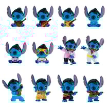 Mini figurine Enesco - Lilo et Stitch - Stitch Elvis - Modèles aléatoires - Vendu à l'unité