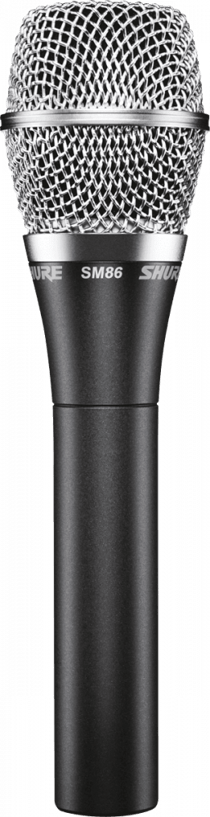 Shure SM86 - Microphone statique cardioïde - Noir
