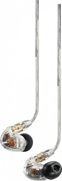 Shure SE425 - Ecouteurs intra-auriculaire - Filaire - Transparent