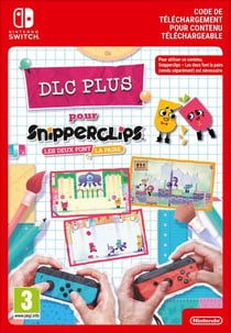 Code de téléchargement extension DLC Snipperclips Pack Plus - Nintendo Switch