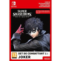 Code de téléchargement extension DLC Super Smash Bros Ultimate - Set de combattant 1 : Joker - Nintendo Switch
