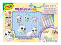 Washimals Baby Pets Nursery Pack - Crayola