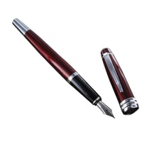 Stylo plume - Noir - Bailey Bordeaux laqué - Plume moyenne - Cross
