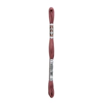 Fil à broder DMC - Coton Retors Mat - Vieux rose 2222