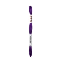 Fil à broder DMC - Coton Retors Mat - Violet métallique 2227