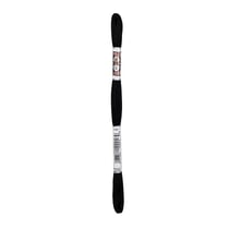 Fil à broder DMC - Coton Retors Mat - Noir métallisé 2310