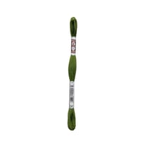 Fil à broder DMC - Coton Retors Mat - Vert sauge 2347
