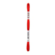 Fil à broder DMC - Coton Retors Mat - Rouge vif 2349