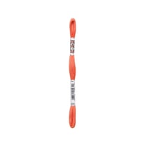 Fil à broder DMC - Coton Retors Mat - Corail 2351