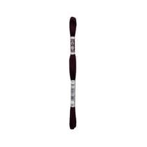 Fil à broder DMC - Coton Retors Mat - Prune 2497