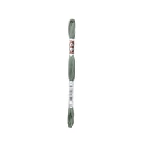 Fil à broder DMC - Coton Retors Mat - Vert peuplier 2522