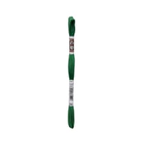 Fil à broder DMC - Coton Retors Mat - Vert anglais 2561