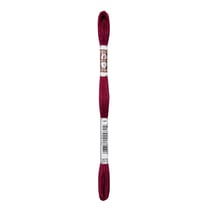 Fil à broder DMC - Coton Retors Mat - Bordeaux 2570