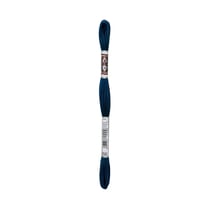 Fil à broder DMC - Coton Retors Mat - Encre bleue 2590