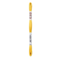 Fil à broder DMC - Coton Retors Mat - Jaune bouton d'or 2726
