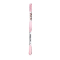 Fil à broder DMC - Coton Retors Mat - Rose dragée 2818