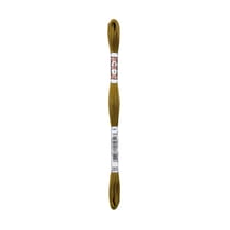 Fil à broder DMC - Coton Retors Mat - Vert bronze 2830