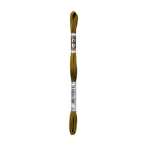 Fil à broder DMC - Coton Retors Mat - Vert bronze clair 2831