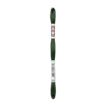 Fil à broder DMC - Coton Retors Mat - Vert de gris 2856