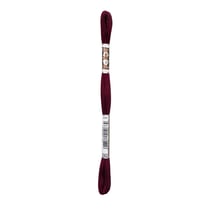 Fil à broder DMC - Coton Retors Mat - Rouge vin 2902