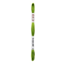 Fil à broder DMC - Coton Retors Mat - Granny smith 2907