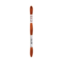 Fil à broder DMC - Coton Retors Mat - Brun tomette 2921