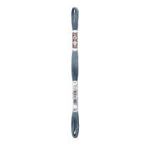Fil à broder DMC - Coton Retors Mat - Bleu gris 2931