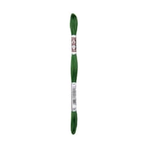 Fil à broder DMC - Coton Retors Mat - Vert basilic 2987