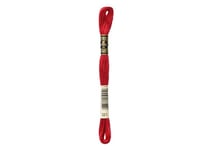 Fil à broder DMC - Mouliné spécial - Rouge carmin métallisé n°321