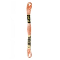 Fil à broder DMC - Mouliné spécial - Rose des sables n°353