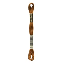 Fil à broder DMC - Mouliné spécial - Brun cigare n°434