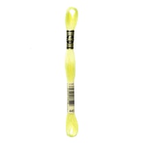 Fil à broder DMC - Mouliné spécial - Jaune soufre n°445