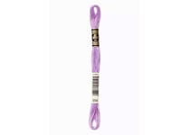 Fil à broder DMC - Mouliné spécial - Violet pastel n°554