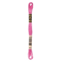 Fil à broder DMC - Mouliné spécial - Rose bonbon n°603