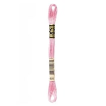 Fil à broder DMC - Mouliné spécial - Bouton de rose n°605