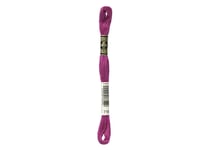 Fil à broder DMC - Mouliné spécial - Rose magenta métallisé n°718