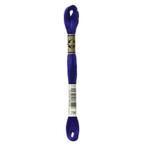 Fil à broder DMC - Mouliné spécial - Bleu de Sèvres n°796