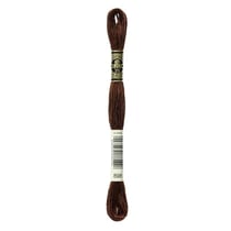 Fil à broder DMC - Mouliné spécial - Marron n°898