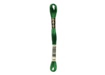 Fil à broder DMC - Mouliné spécial - Vert Noël n°909